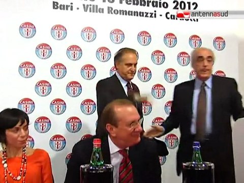 TG 18.02.12 L'Udc riconferma Sanza segretario in Puglia