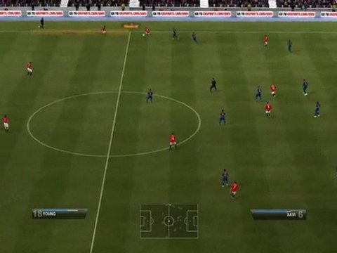 Liga Virtual: FC Barcelona-Manchester United (jornada 3)