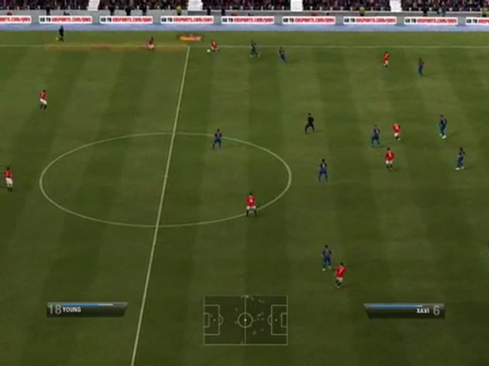 Liga Virtual: FC Barcelona-Manchester United (jornada 3)