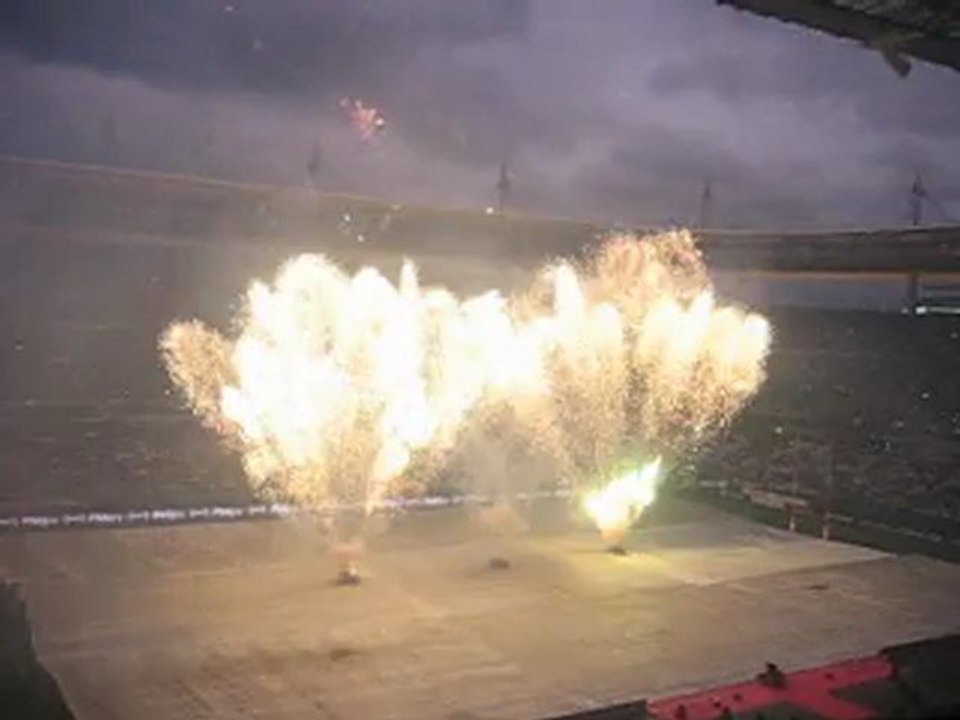 Stade de France : spectacle pyrotechnique