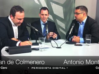 Tertulia política en PD. Juan de Dios Colmenero y Antonio Montilla. 10 de octubre 2011