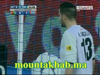 بالفيديو : تحركات عبد العزيز برادة أمام إسبانيول