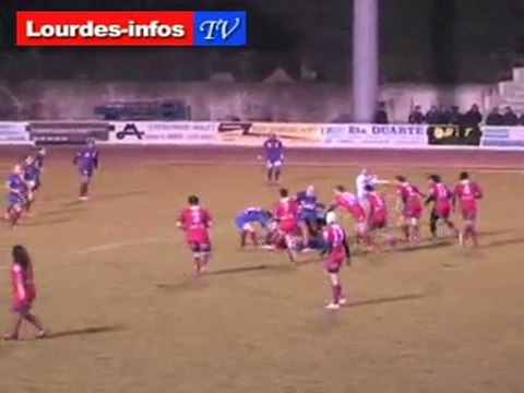 Rugby : LOURDES - LIMOGES championnat Fédérale 1 Poule 4