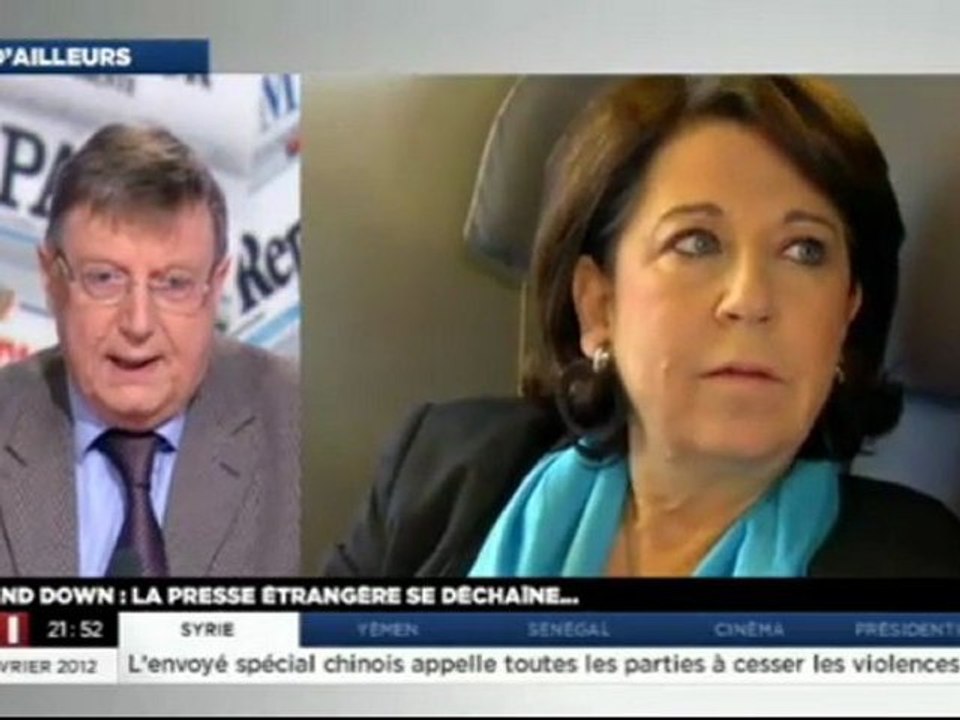 Corinne Lepage, coup de coeur d'Alberto Toscano (Vu d'ailleurs-LCI)