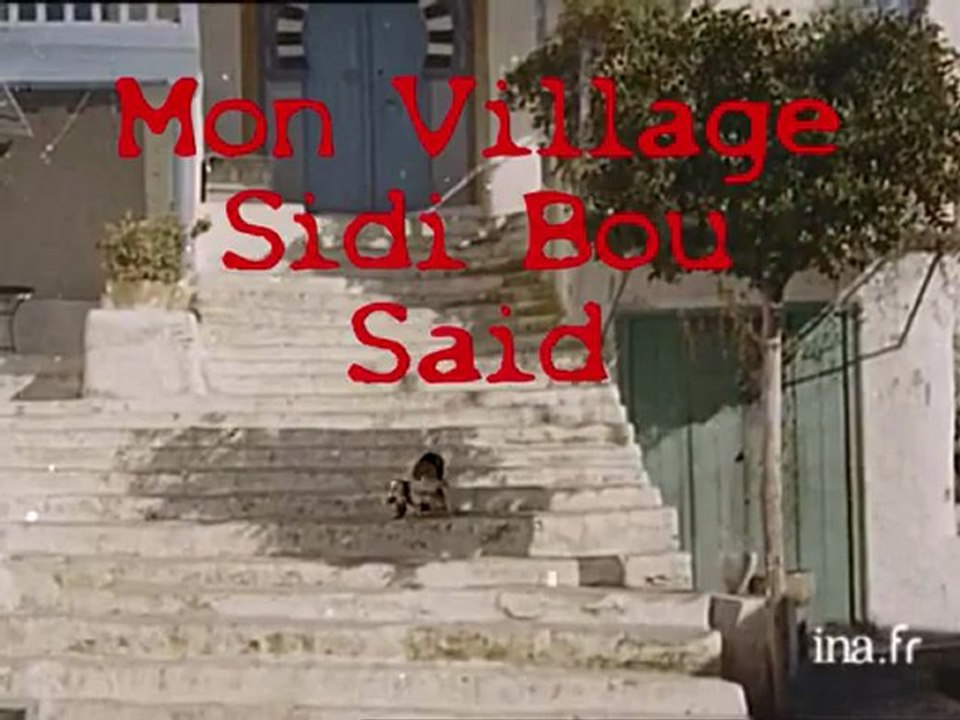 Sidi Bou Said Village Vierge les Années 1950  de Slim Chlagou