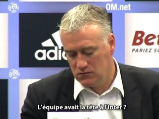 OM 1-1 VA : la réaction de Deschamps