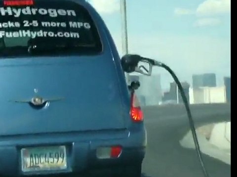 Gas Pump Hose Ripped off