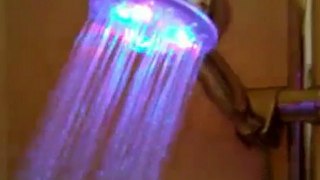 New 7 Color  LED Bathroom Shower Head
