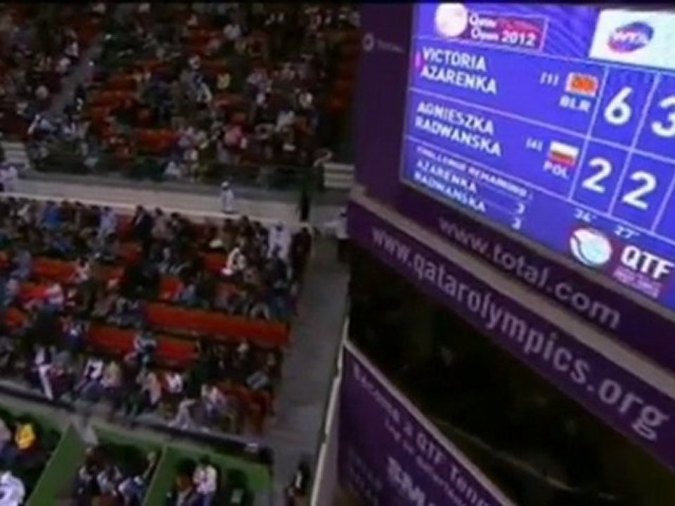 Doha - Azarenka trotz Verletzungssorgen im Finale