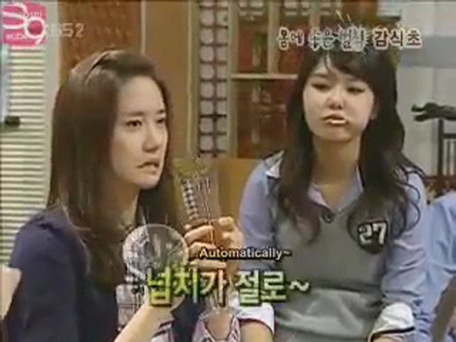 SNSD : Drinking Vinegar