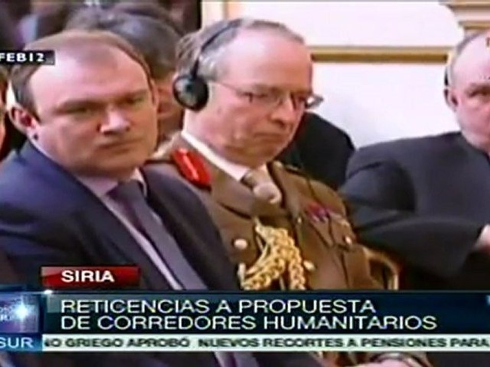 China y Rusia rechazan intervención extranjera en Siria