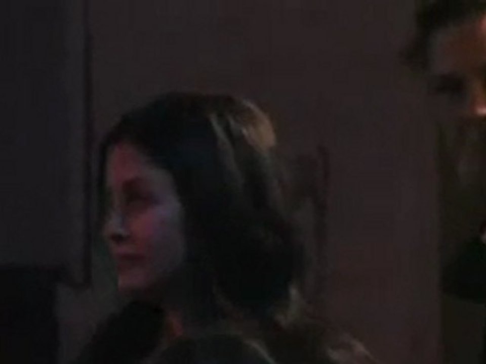 EXCLUSIVE: Courteney Cox leaves a taping of a Hollywood Event.