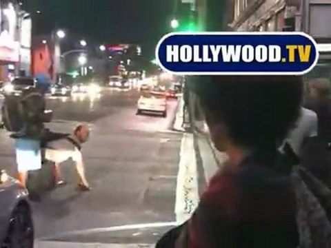 Another Day In Hollywood On Vine St. And Hollywood Blvd.