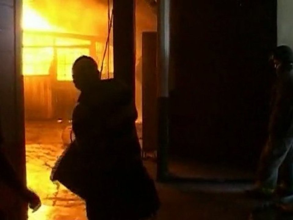 Fire wrecks Honduras market