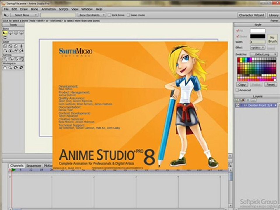 Anime Studio Pro 8 Free ( Full Version / Keygen / Mac / Win )