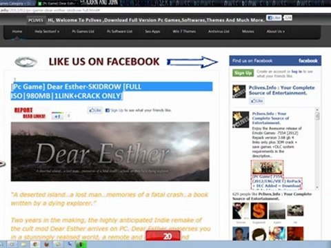 [Tested] Download Full Version Pc Game Dear Esther 2012 free with mediafire links and skidrow crack