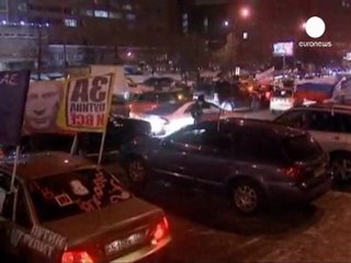 Putin campaign revved up by car rally