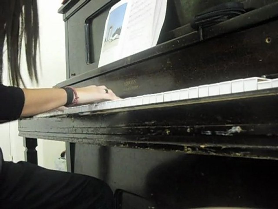 Nightwish- While your lips are still red on Piano cover...