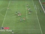 PES 2012 Gameplay Video 03 - Dummy Runs