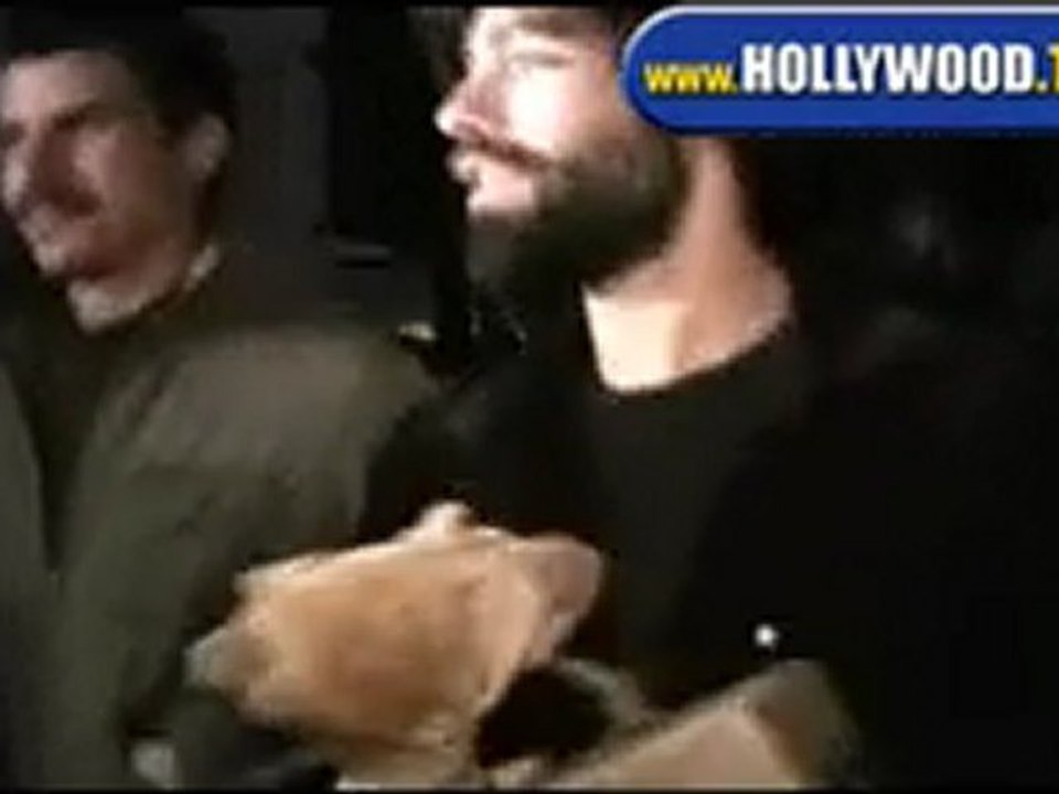 Adrian Grenier Leaving Katsuya.