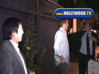 Masi Oka Talks With The Paps