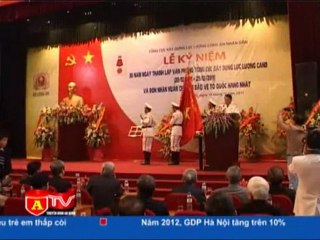 Tổng cục XDLL Bộ Công an đón Huân chương Bảo vệ Tổ quốc