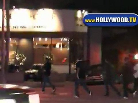 Jack Osbourne And Friends Leave Hyde Night Club.