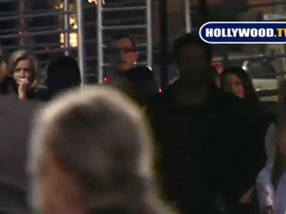 EXCLUSIVE: Hugh Jackman Leaves a Hollywood Event.