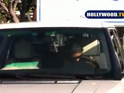 Matthew McConaughey's Girlfriend and baby at Fred Segal