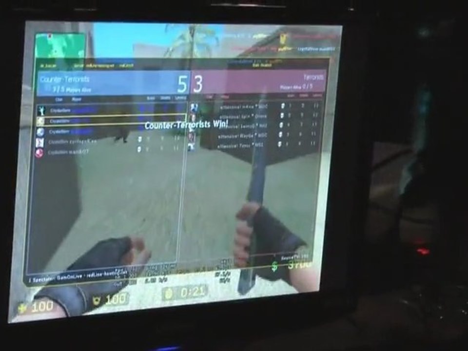 Vidéo GAMONLIVE#1 : eXtensive! vs. Crystal-serv