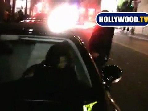 Eva Longoria Parker Leaves Beso Friday Night