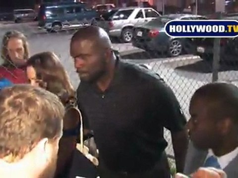 Lawrence Taylor's Shoes Gets Burned On Jimmy Kimmel Live