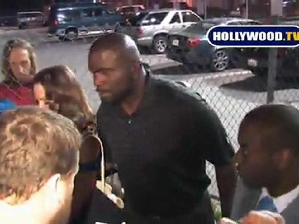 Lawrence Taylor's Shoes Gets Burned On Jimmy Kimmel Live