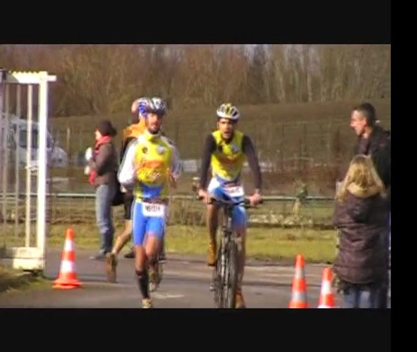 Bike & Run .de Aire sur la Lys le 19 Février 2012