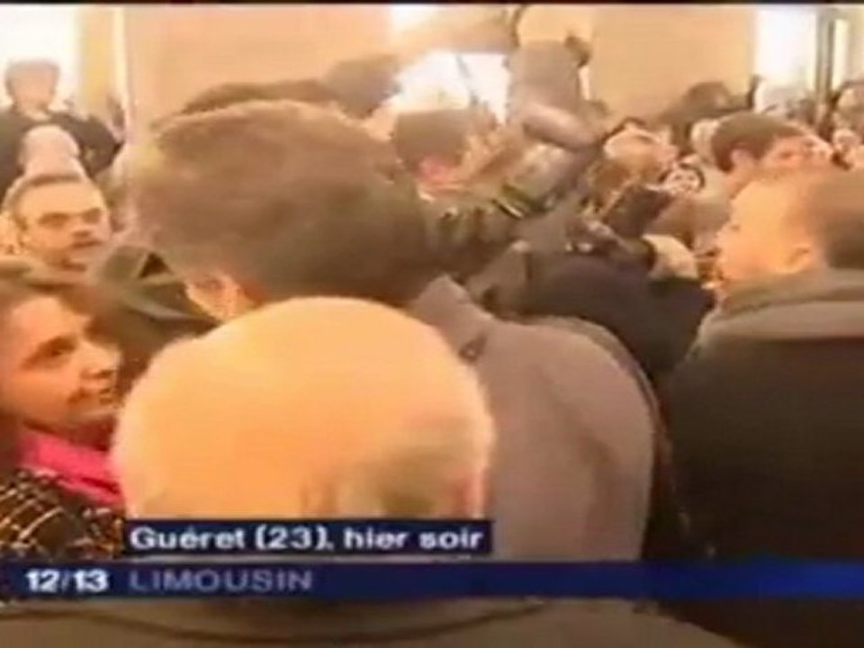 François Hollande à Guéret