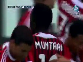 Cesena vs Milan 0:1 (Muntari)