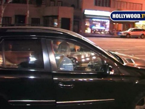 Larry Birkhead And Daughter Dannielynn On Sunset Blvd