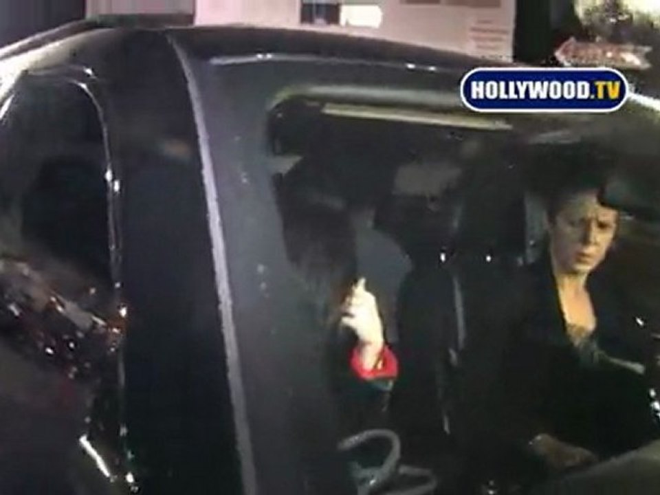 Lindsay Lohan Leaves Bardot