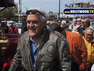 Jay Leno Drives His Steam-Powered Motorcar to Auto Show