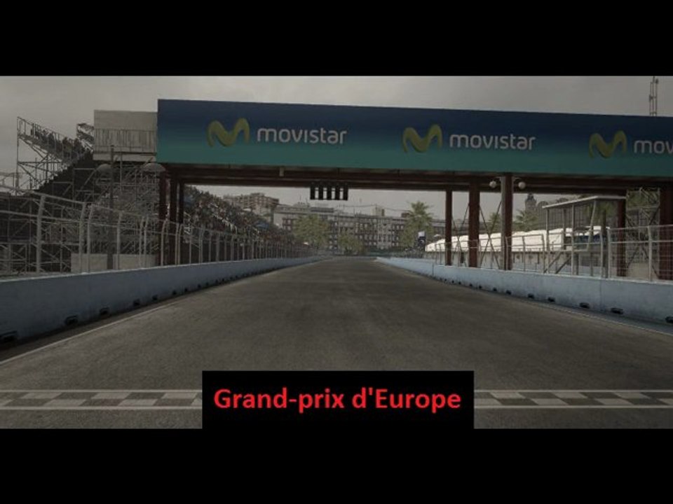 F1 2010 - Grand-prix d'Europe (1) - Saison 2