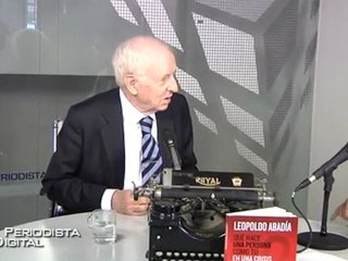 Leopoldo Abadía: "No es cuestión de trabajar más horas sino de darle más vueltas a la cabeza"