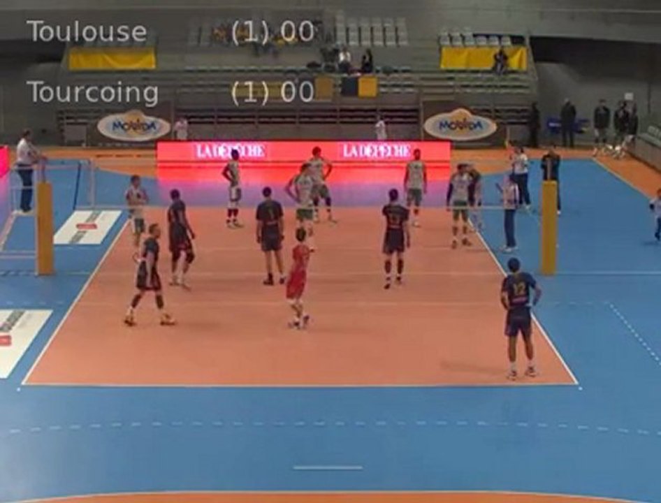 Volley - Ligue AM - Replay Toulouse / Tourcoing...