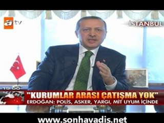 Başbakan Erdoğan Ameliyattan sonra ilk kez konuştu