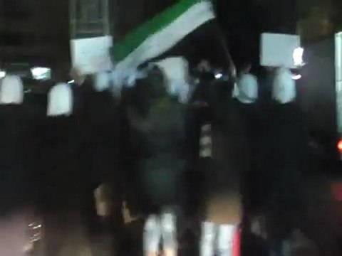 فري برس ريف دمشق قدسيا حرائر قدسيا على الوعد أيضا 18 2 2012