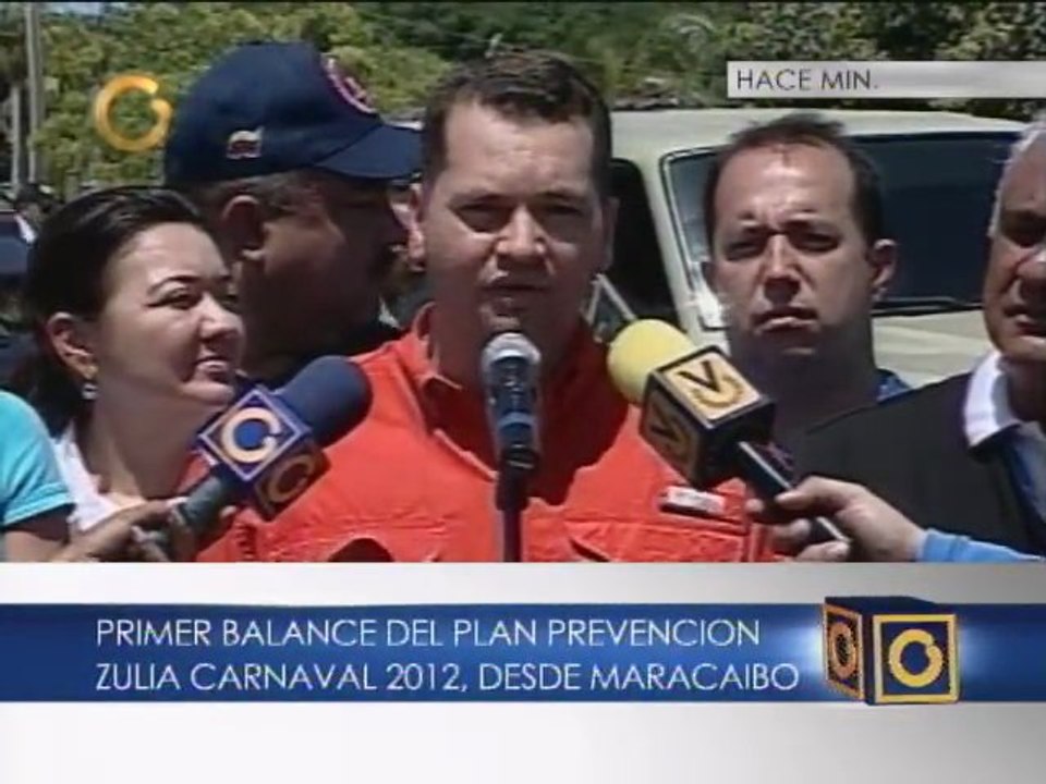 Desde Zulia, el director de Protección Civil local Hernán Bracho dijo que se han reportado 22 accidentes, sin consecuencias que lamentar.