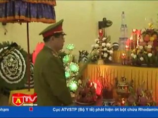 CATP Hà Nội viếng trung sỹ Đỗ Đăng Long