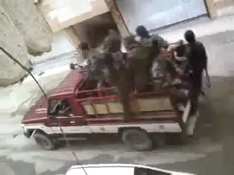 فري برس الأمن في ديرالزور جمعة المقاومة الشعبية 17 2 2012