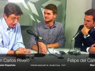 Tertulia PD con Juan Carlos Rivero (TVE) y Felipe del Campo (Marca TV)