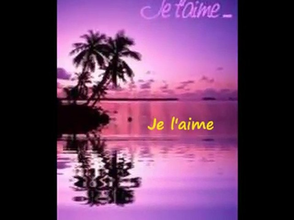Thaly "Je l'aime "