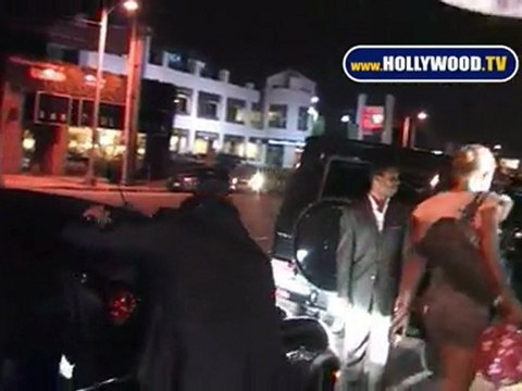 AnnaLynne McCord And Kellan Lutz Leave Nobu